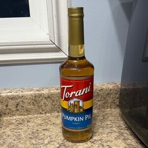 Torani Pumpkin Pie Syrup - Never Opened